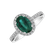 Diamond ring with Emerald Princess Desperation4