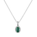Diamond pendant with Emerald Princess Essence4
