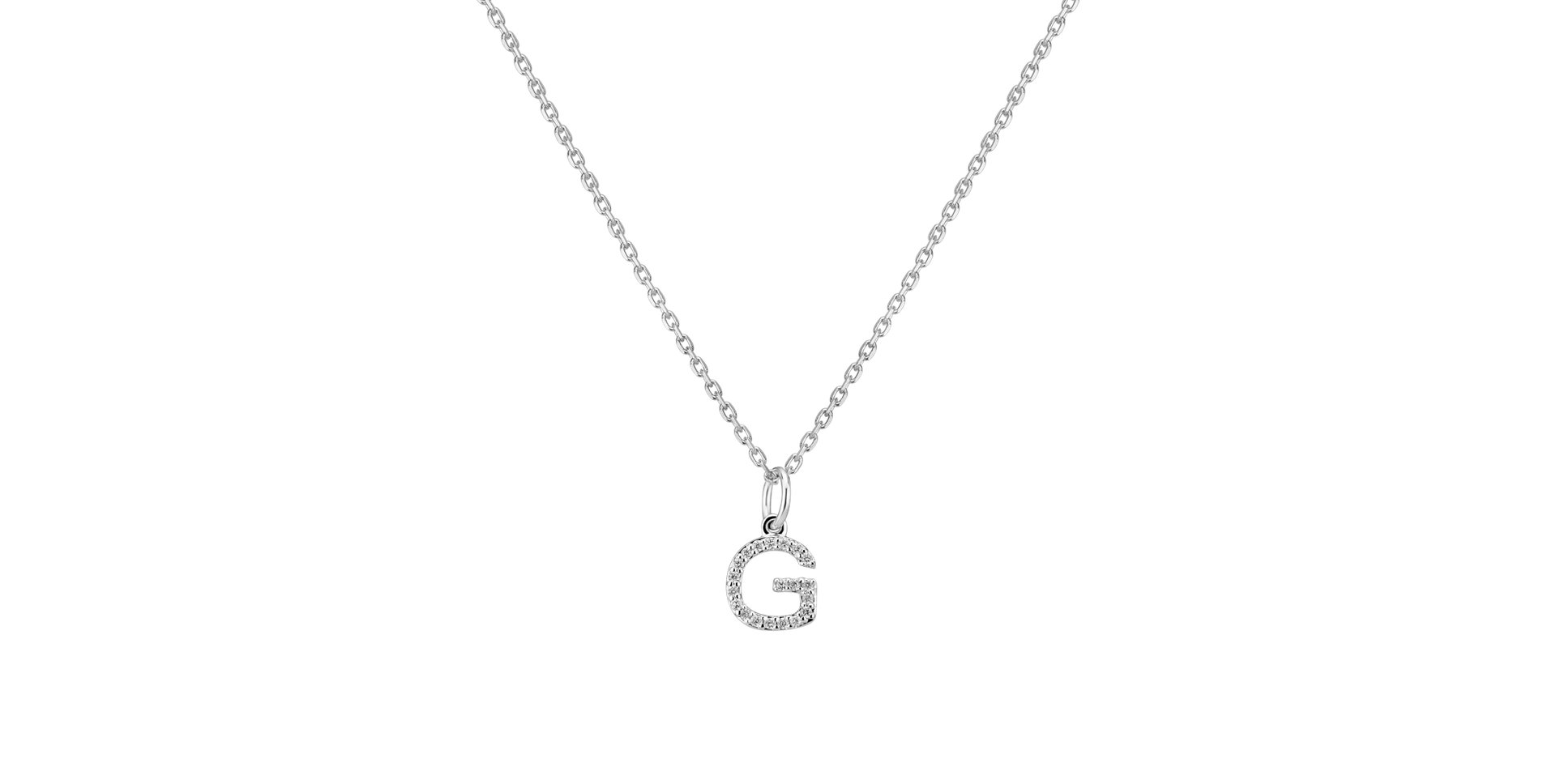 Diamond pendant Line Glitter  G