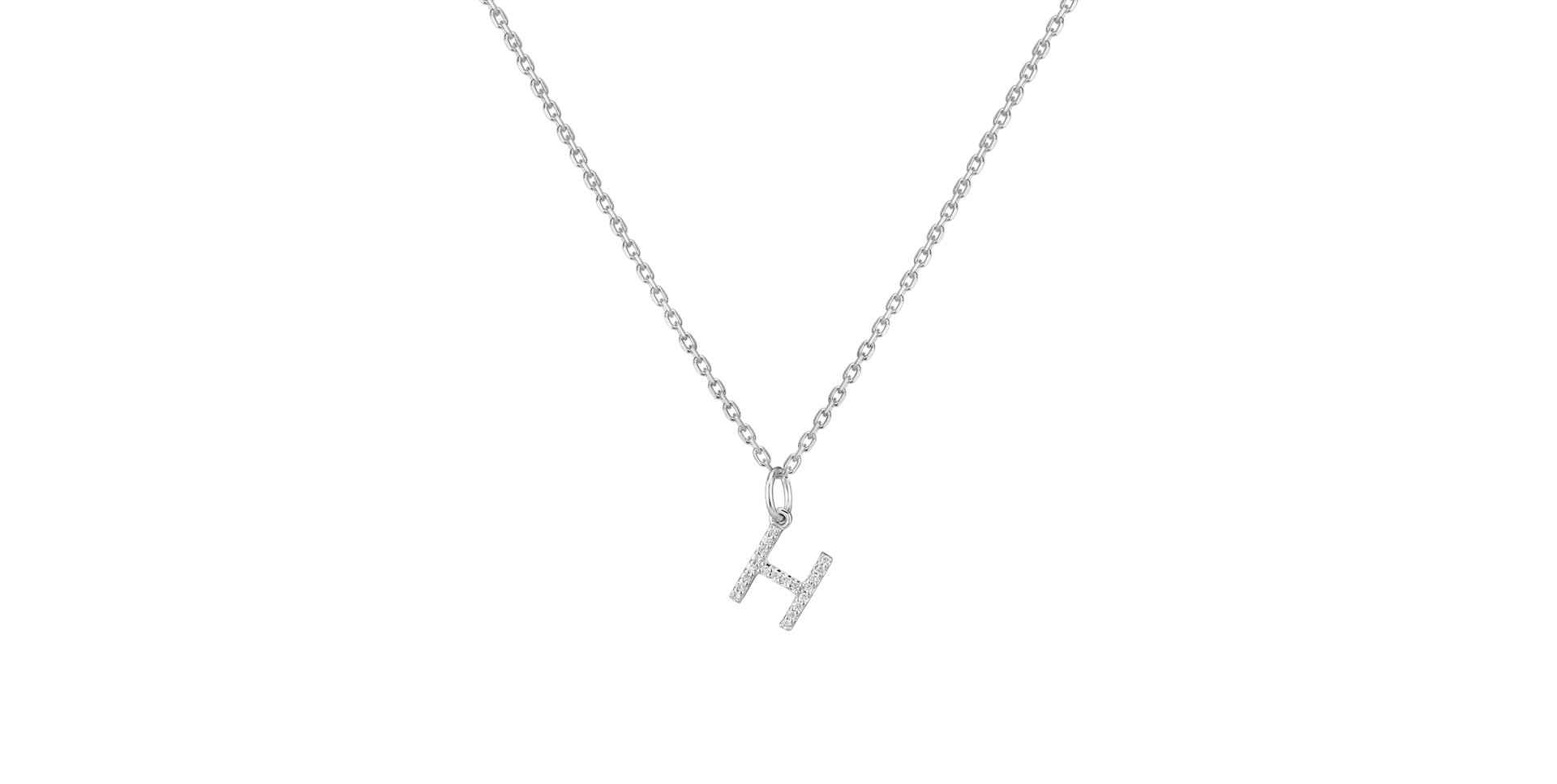 Diamond pendant Line Glitter  H