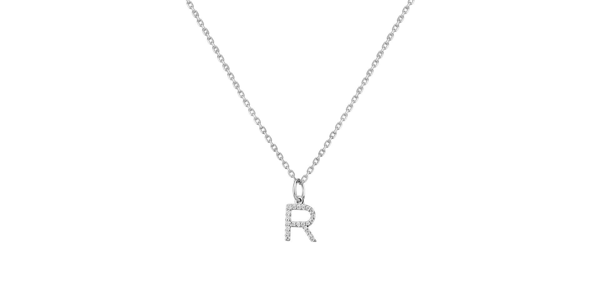 Diamond pendant Line Glitter  R