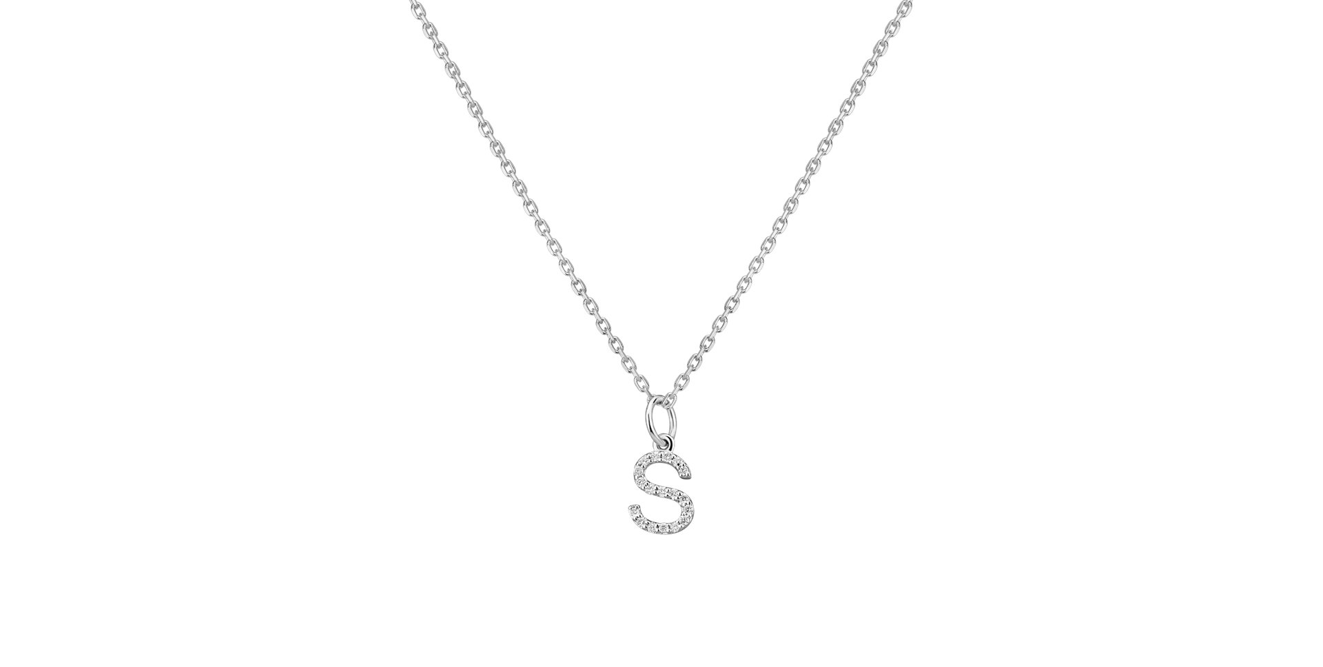 Diamond pendant Line Glitter  S
