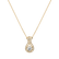 Diamond necklace Glittering Drop3