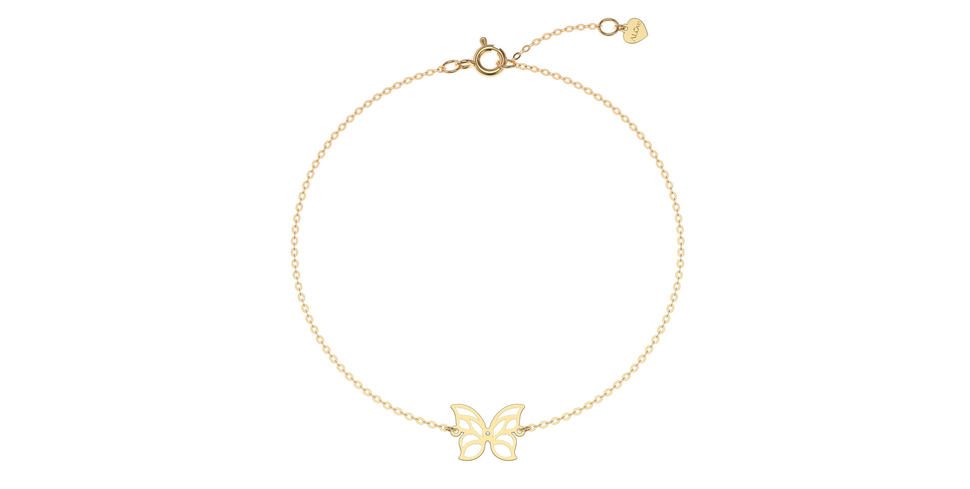 Diamond bracelet Miracle Butterfly