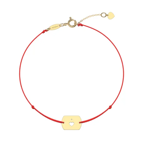 Diamond bracelet Heart Stamp