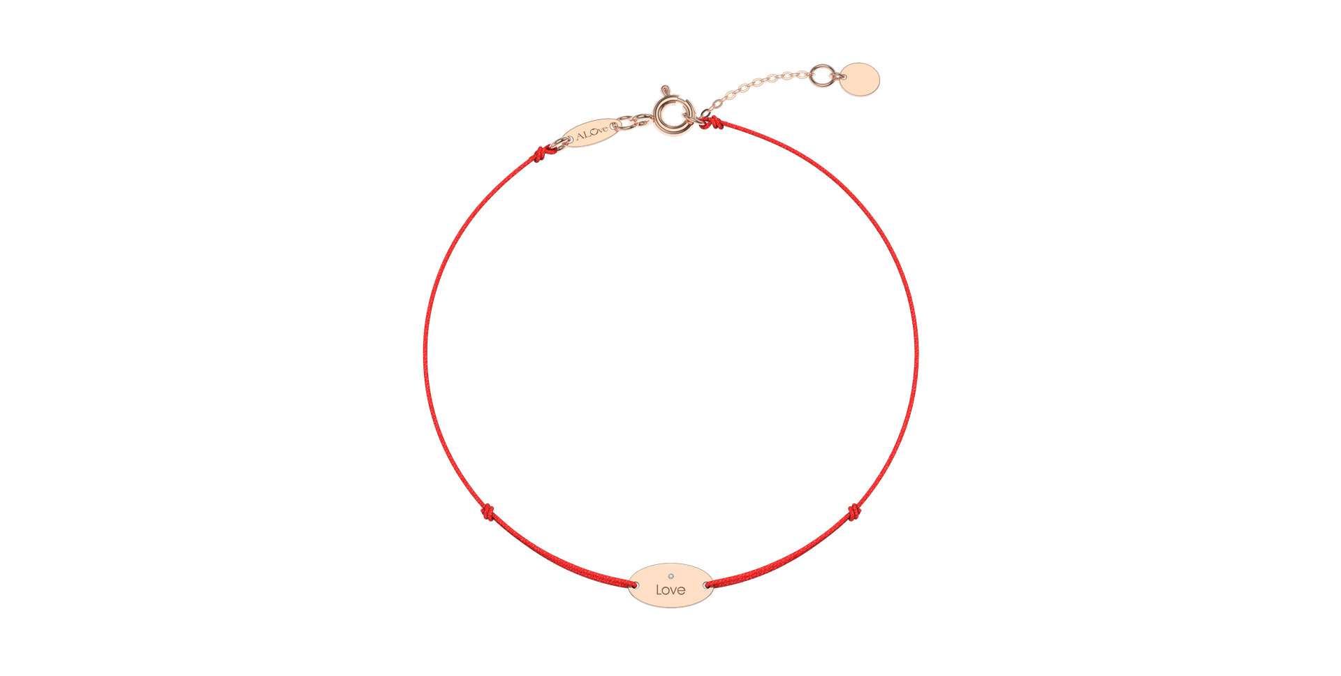 Diamond bracelet Gold Stamp