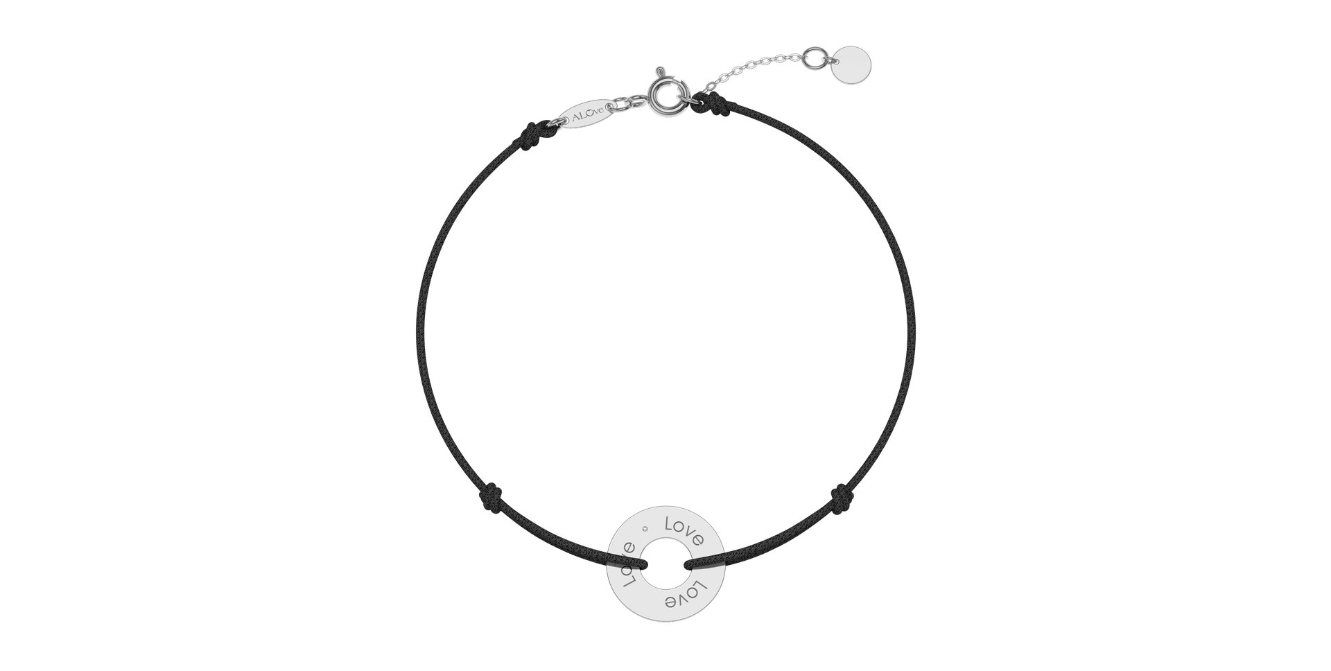 Diamond bracelet Love Circle