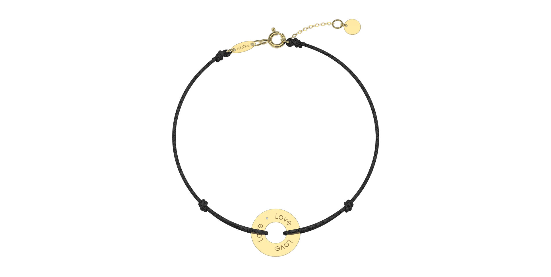 Diamond bracelet Love Circle