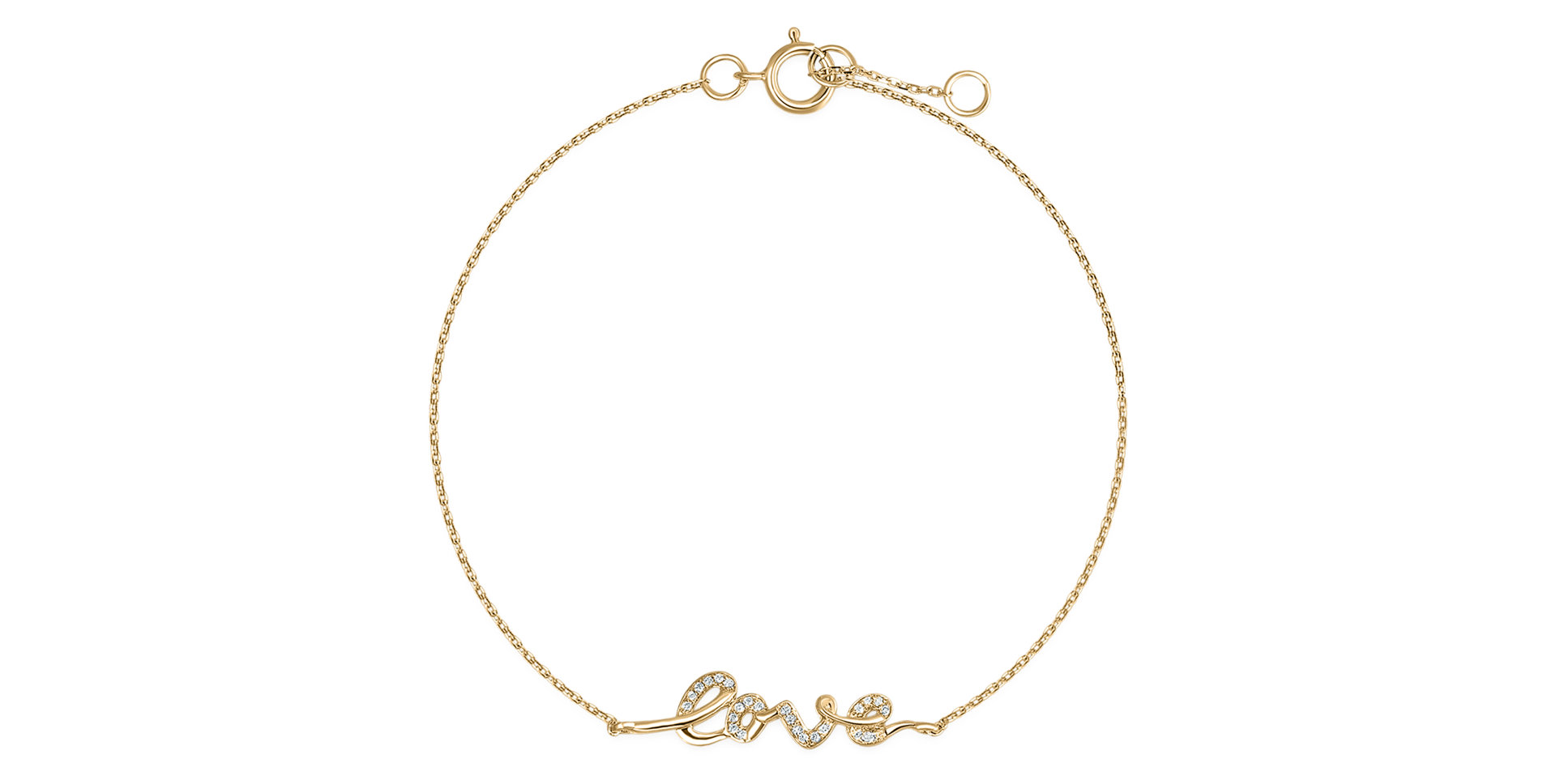 Diamond bracelet Love