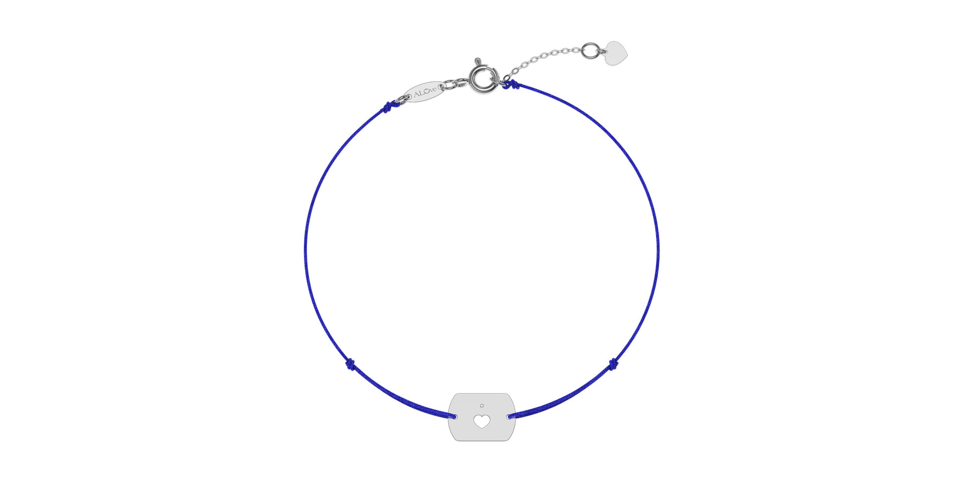 Diamond bracelet Heart Stamp