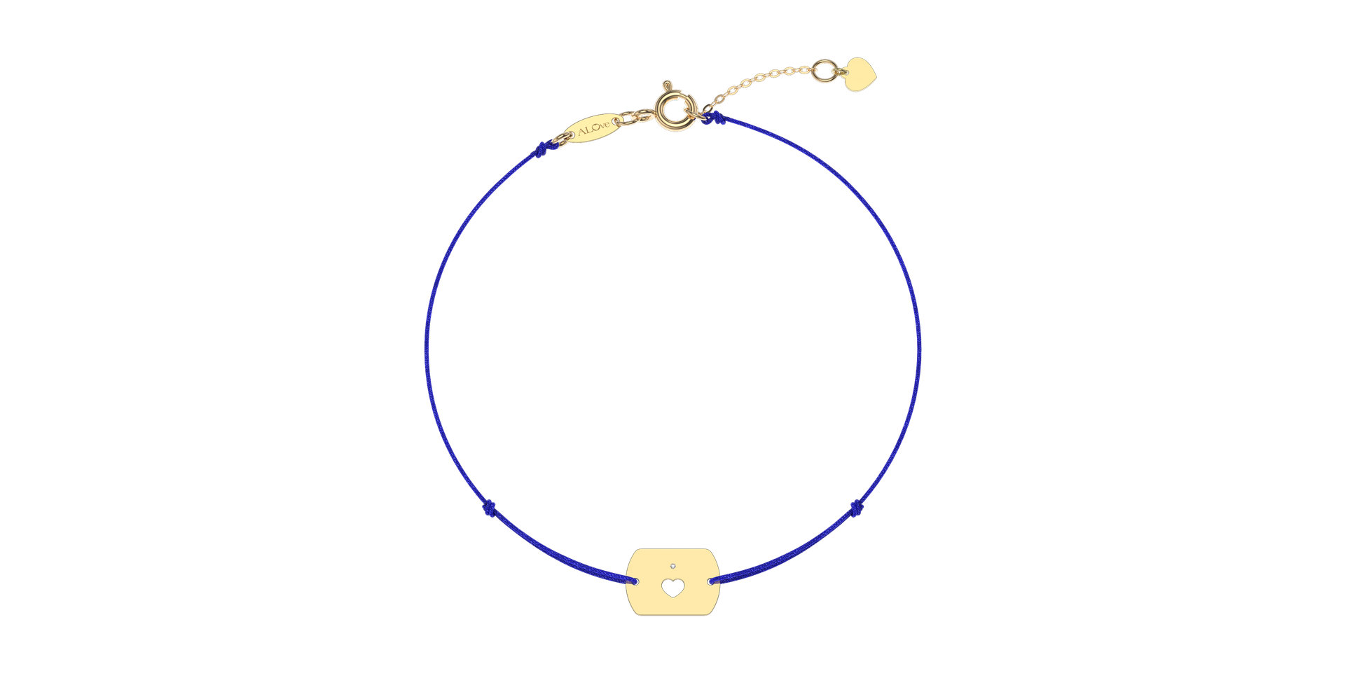 Diamond bracelet Heart Stamp