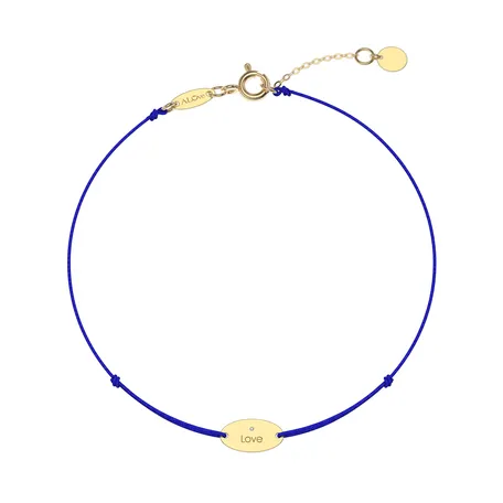 Diamond bracelet Gold Stamp