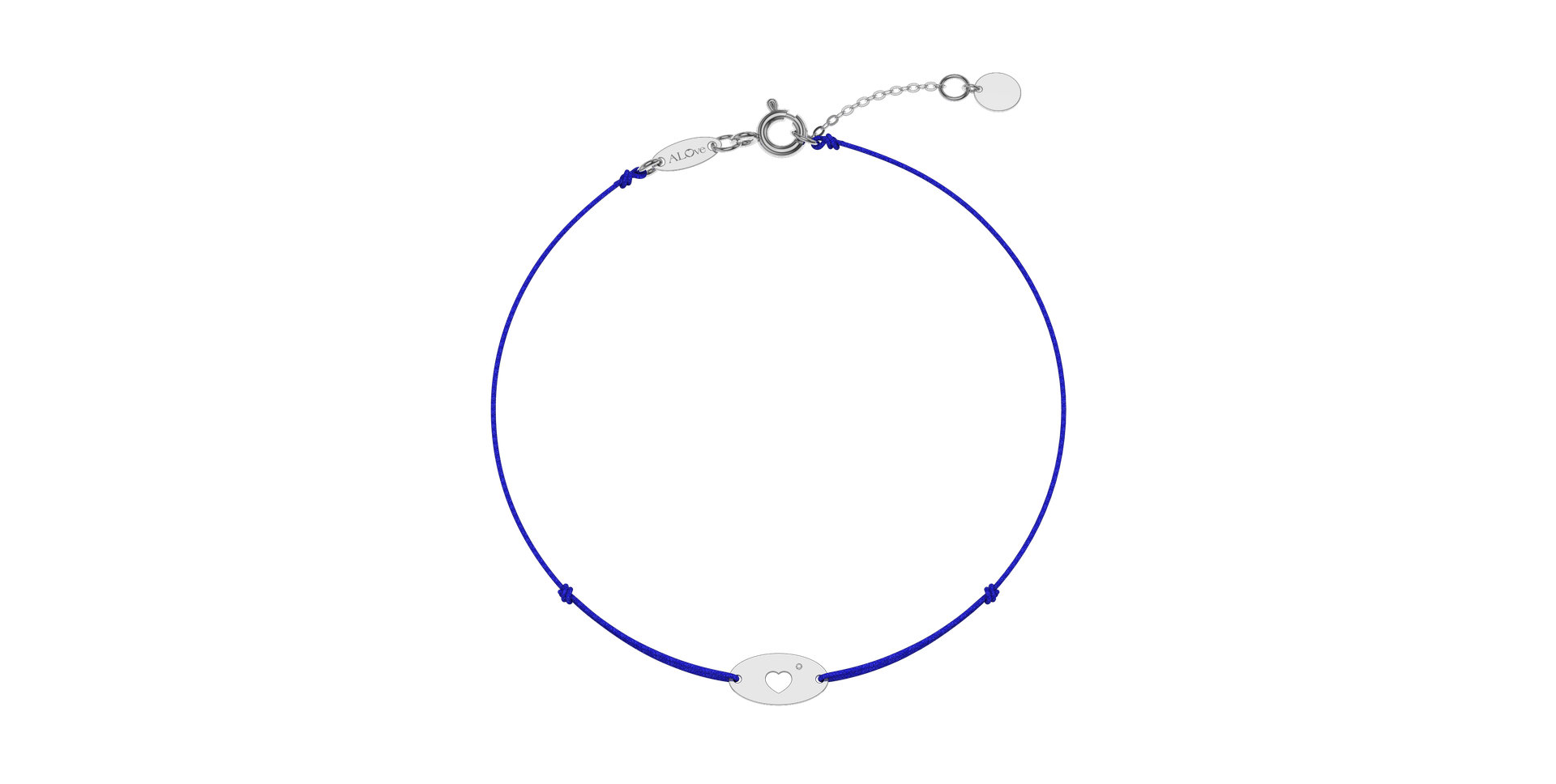 Diamond bracelet Gold Heart