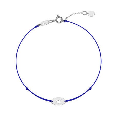 Diamond bracelet Gold Heart