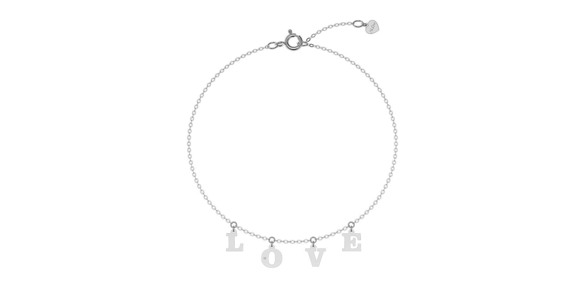 Diamond bracelet Love