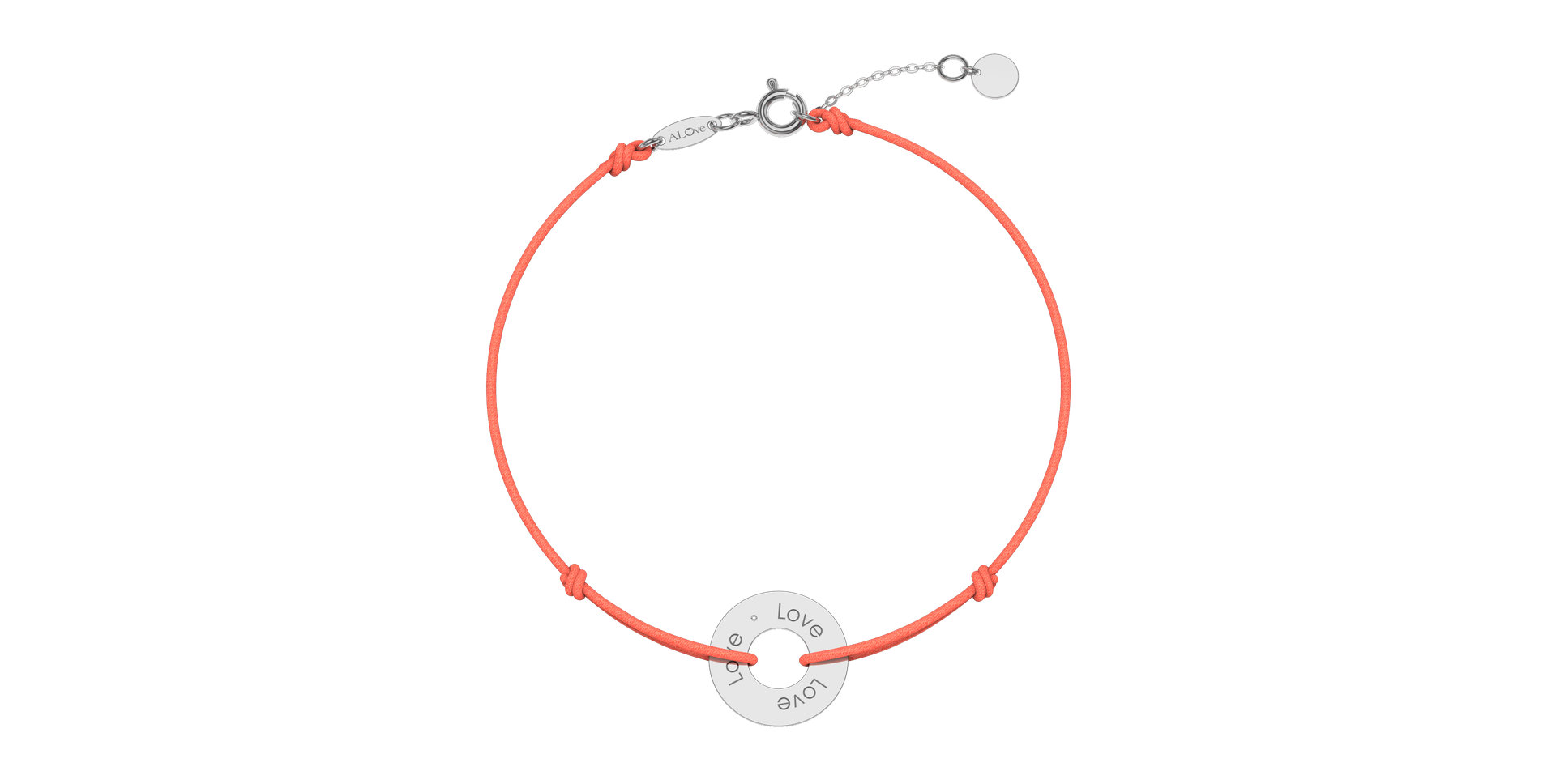 Diamond bracelet Love Circle