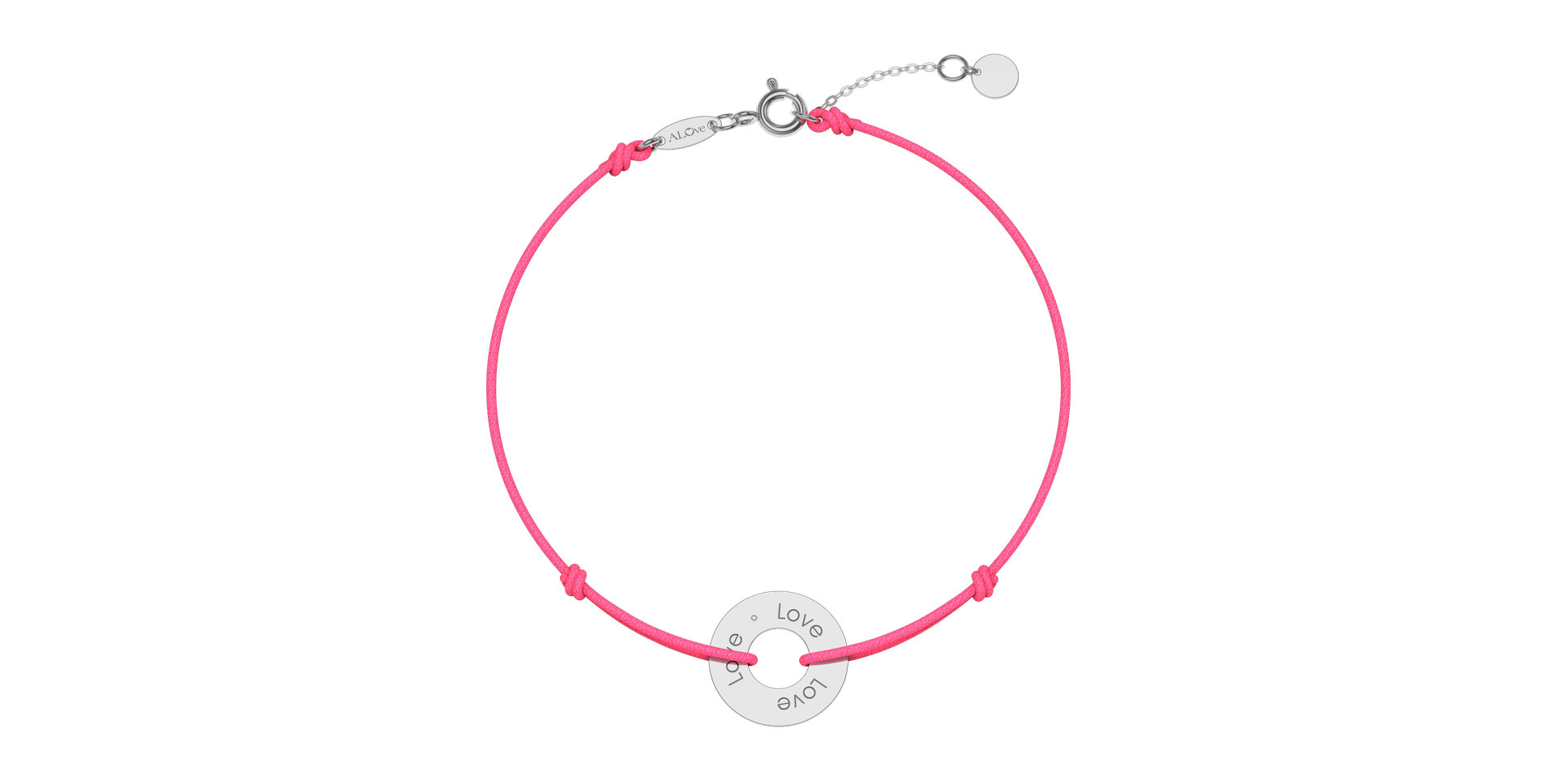 Diamond bracelet Love Circle