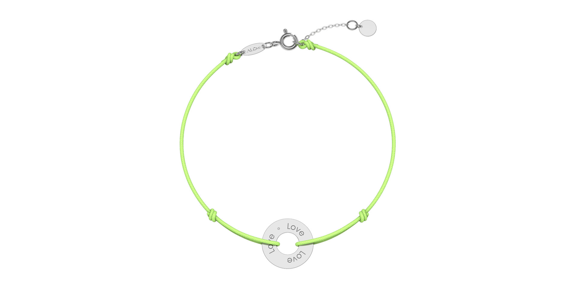 Diamond bracelet Love Circle