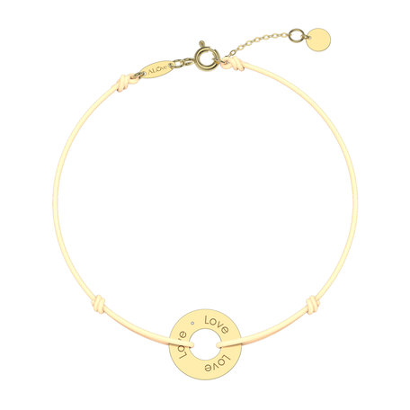Diamond bracelet Love Circle
