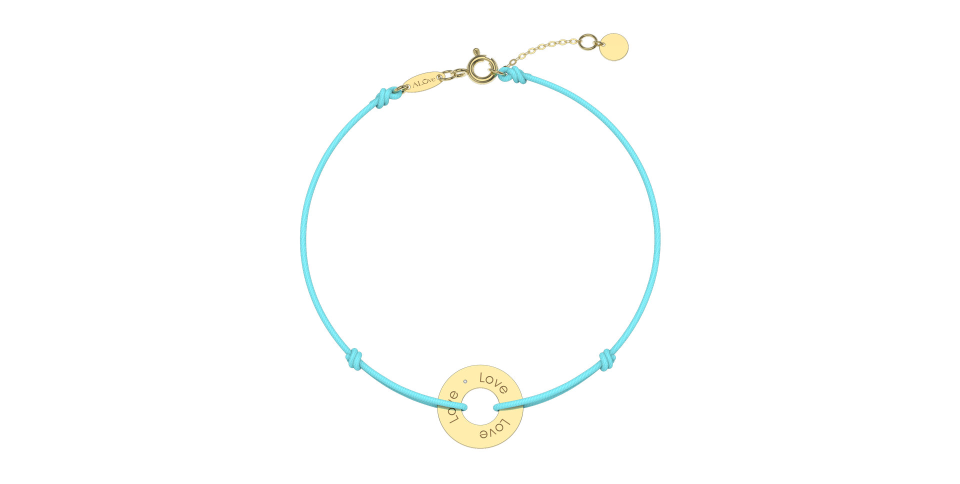 Diamond bracelet Love Circle