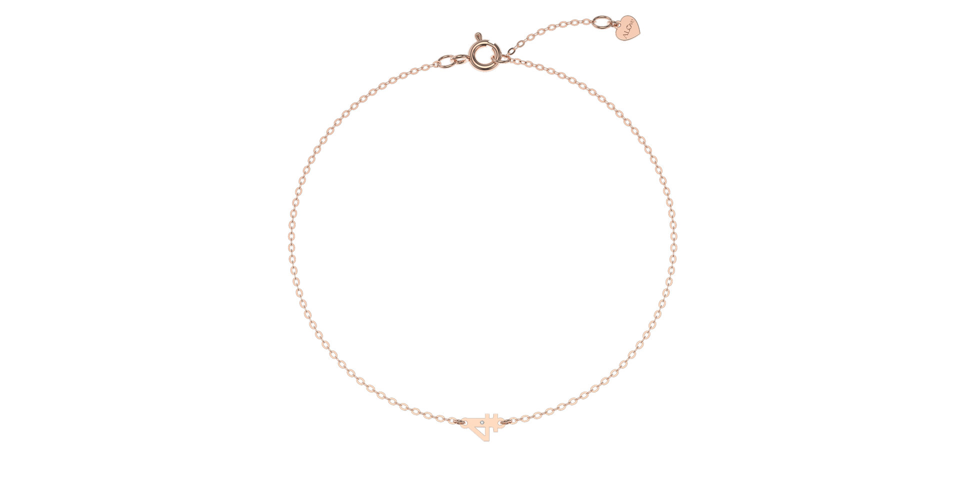 Diamond bracelet Lucky Four