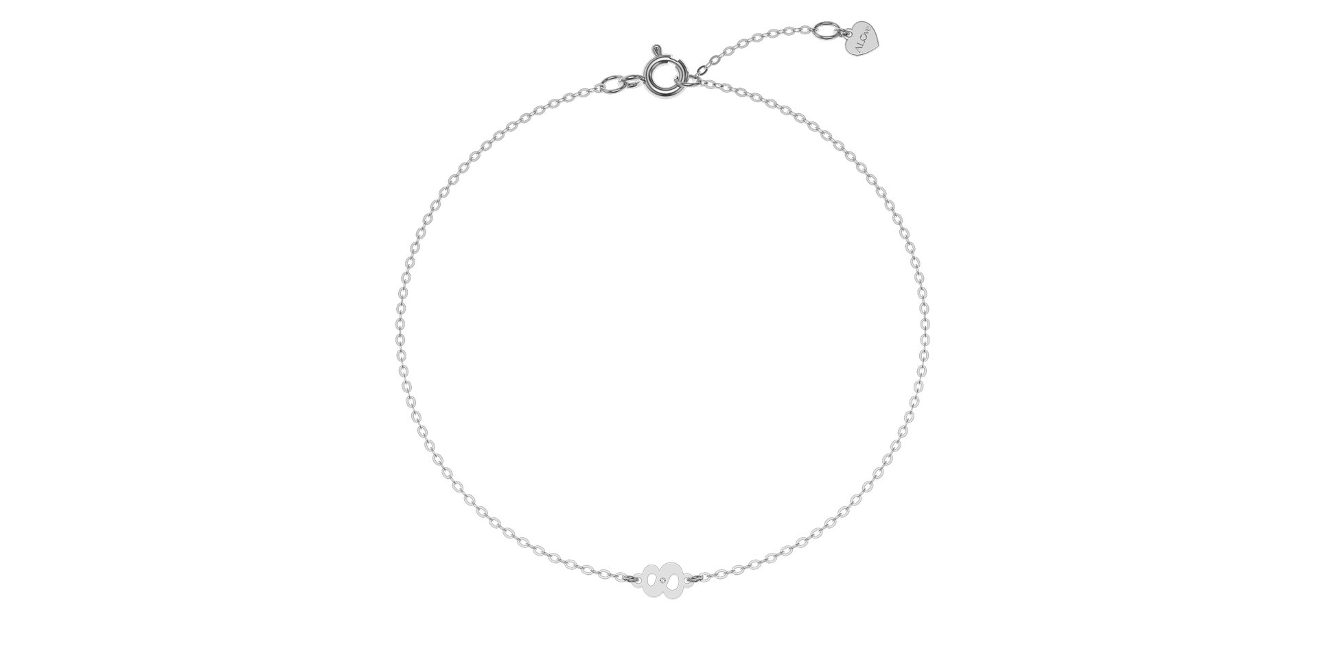 Diamond bracelet Lucky Eight