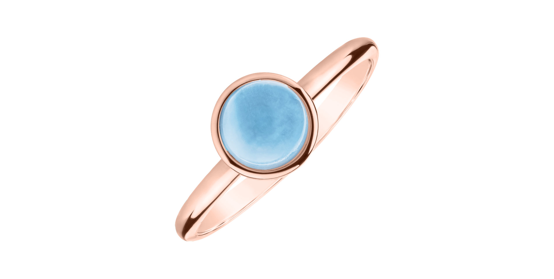 Ring with Topaz Sky Bonbon