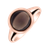 Ring with Smoky Quartz Bonbon6