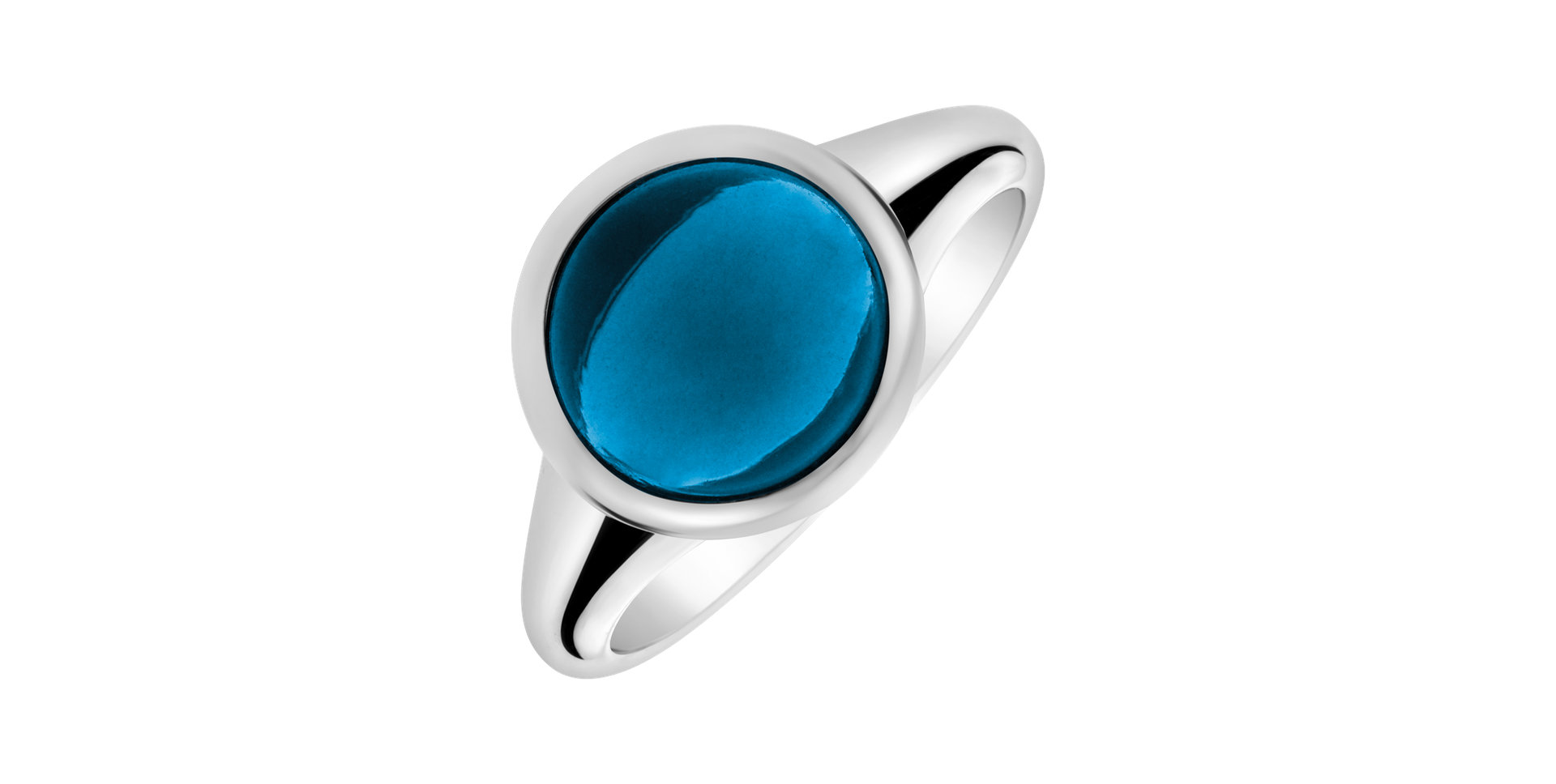 Ring with Topaz London Bonbon