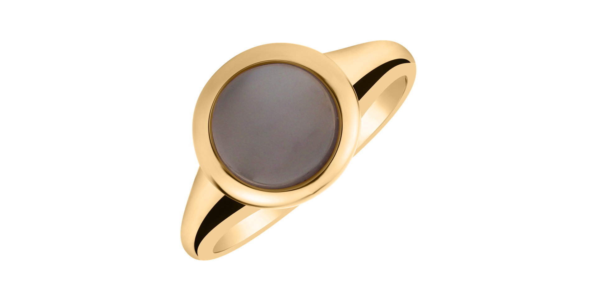 Ring with Moonstone Gray Bonbon