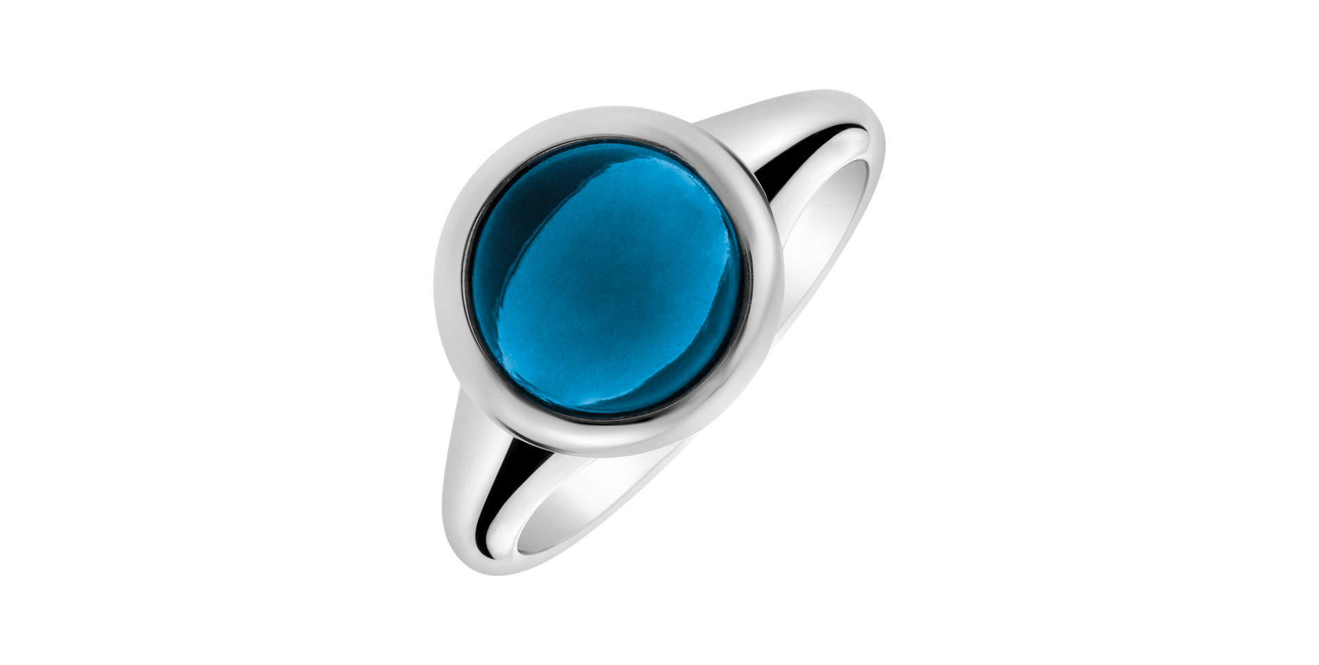 Ring with Topaz London Bonbon