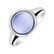 Ring with Blue Chalcedony Bonbon6