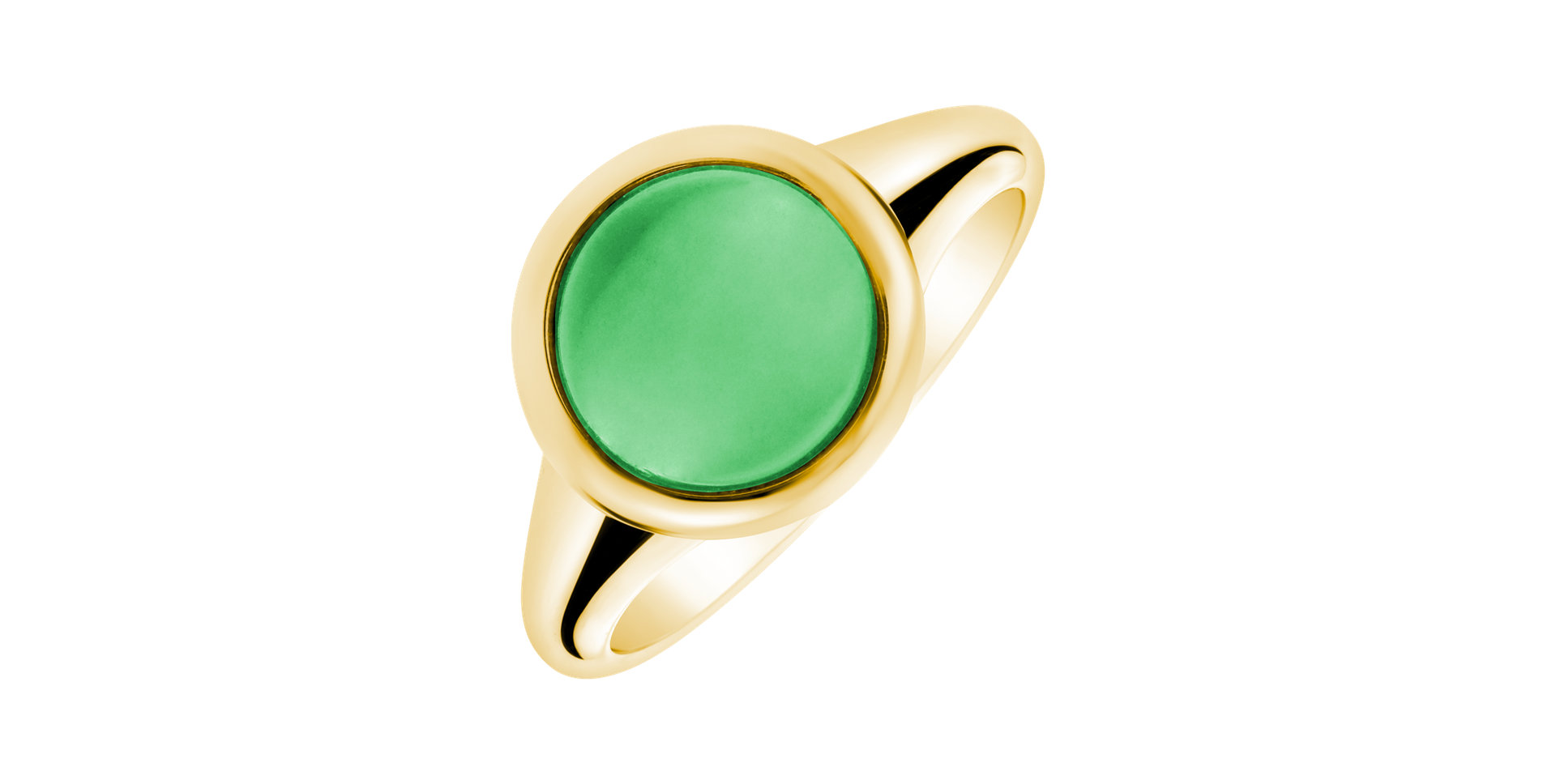Ring with Chrysoprase Bonbon