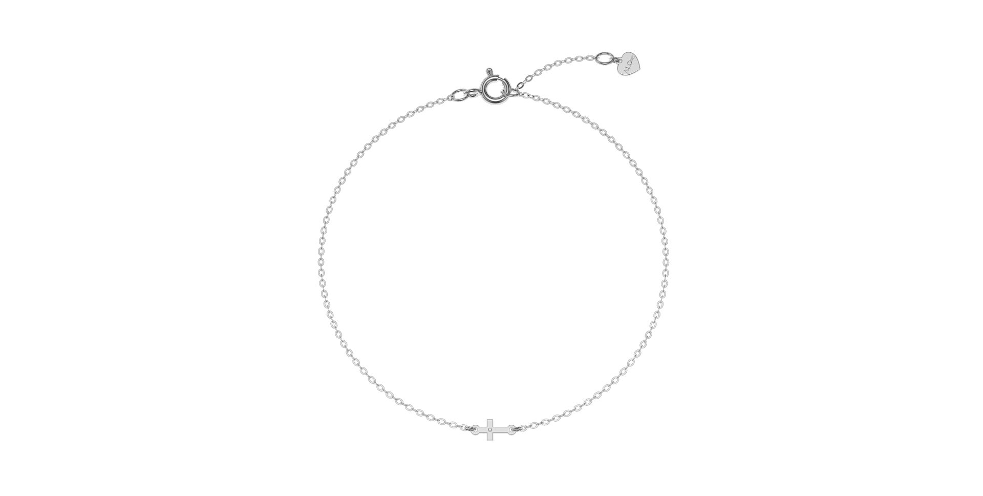 Diamond bracelet Tiny Cross