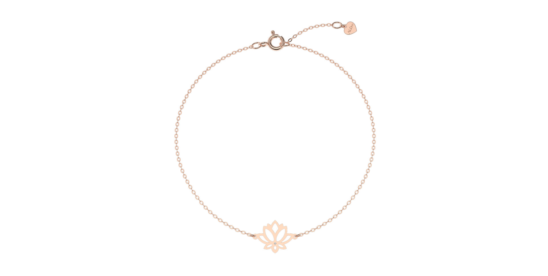 Diamond bracelet Lotus