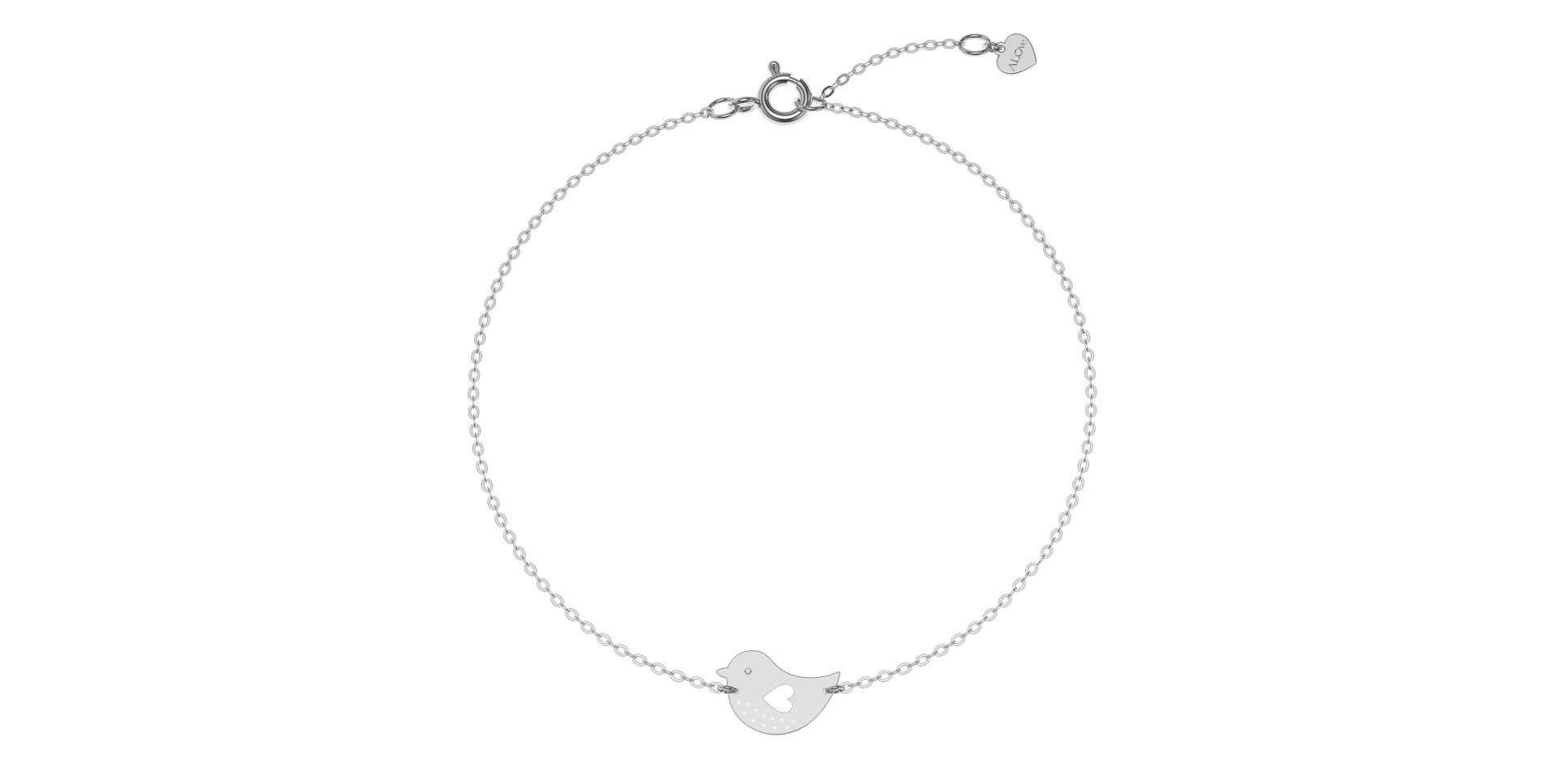 Diamond bracelet Bird