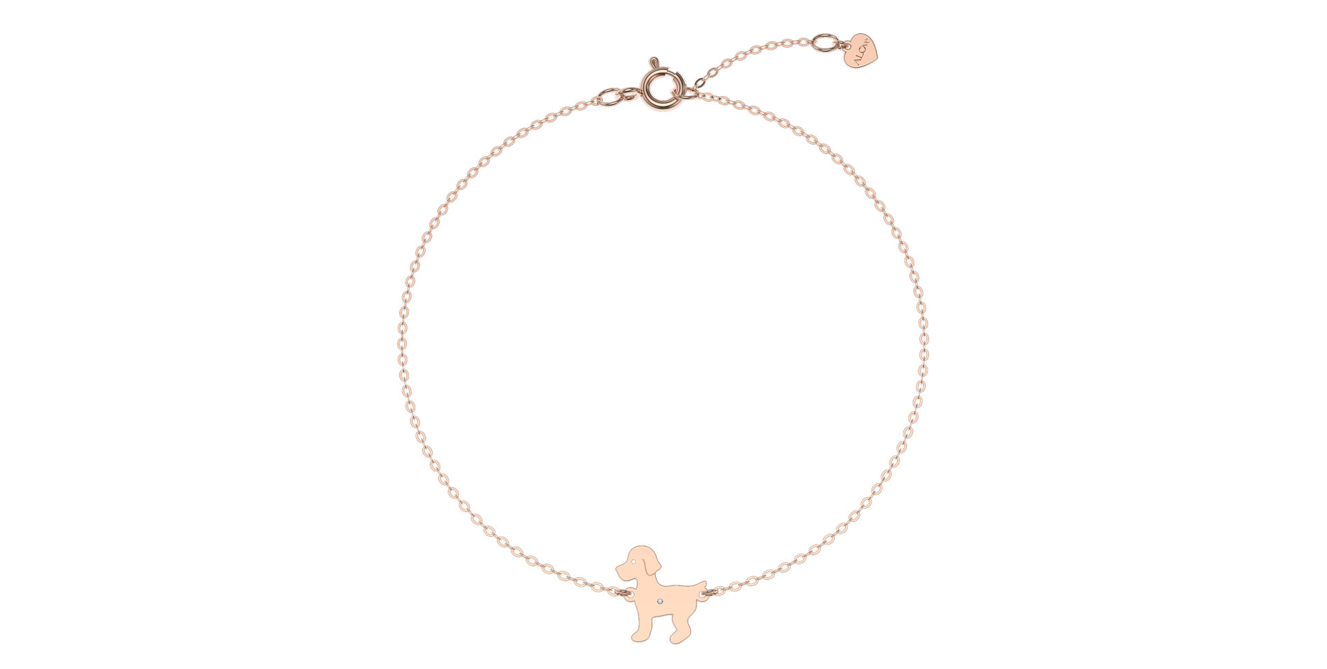 Diamond bracelet Puppy