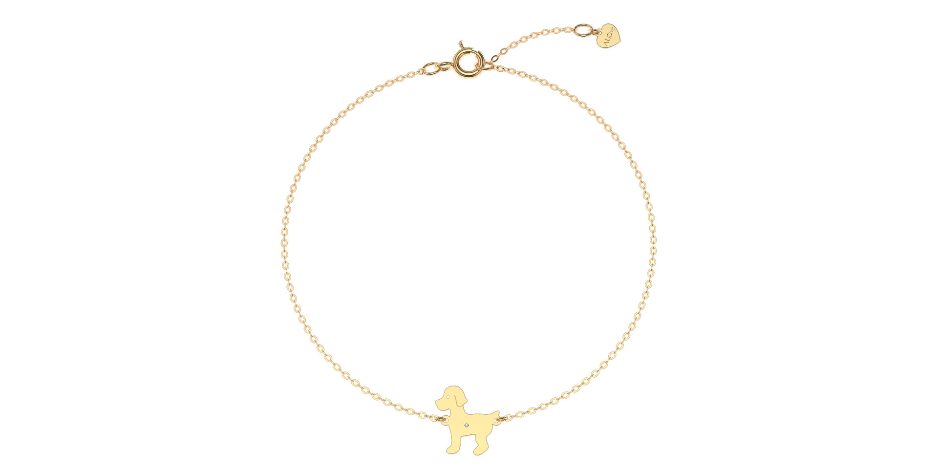 Diamond bracelet Puppy