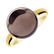 Ring with Smoky Quartz Bonbon6