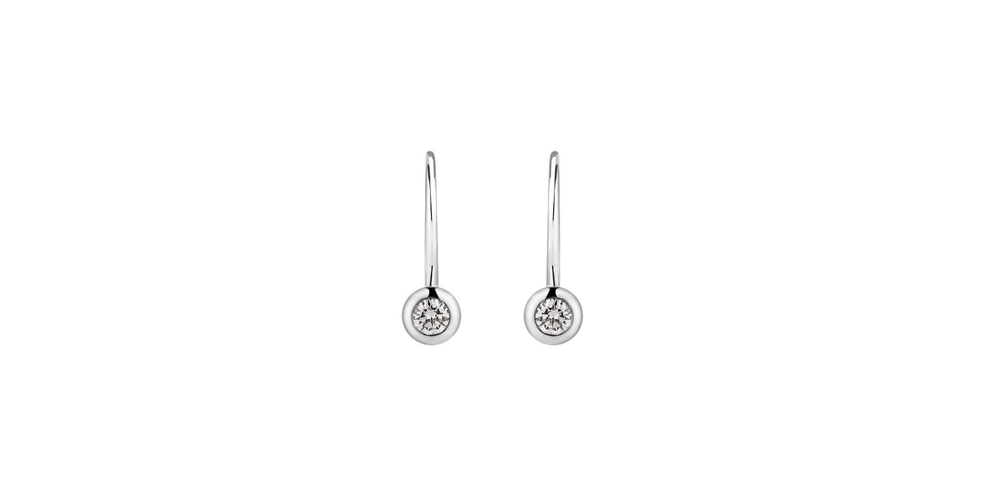 Diamond earrings Sparkling Dots