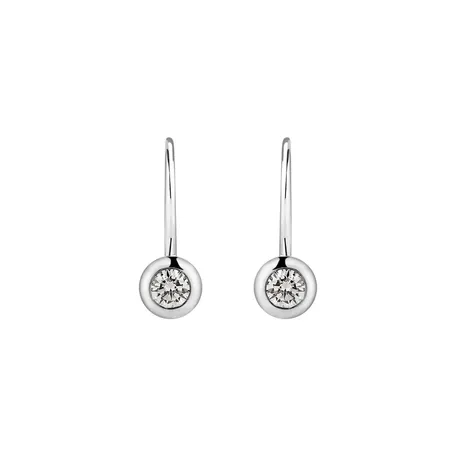 Diamond earrings Sparkling Dots