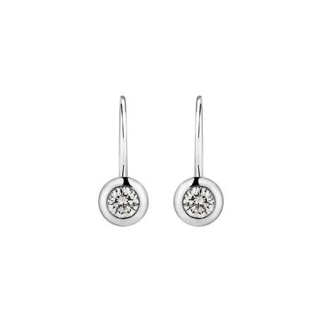 Diamond earrings Sparkling Dots
