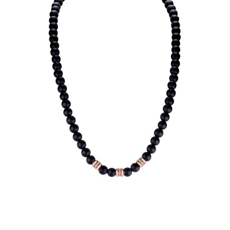 Diamond necklace with Agate Isolda