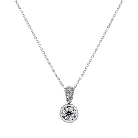 Diamond pendant Delicate Drop
