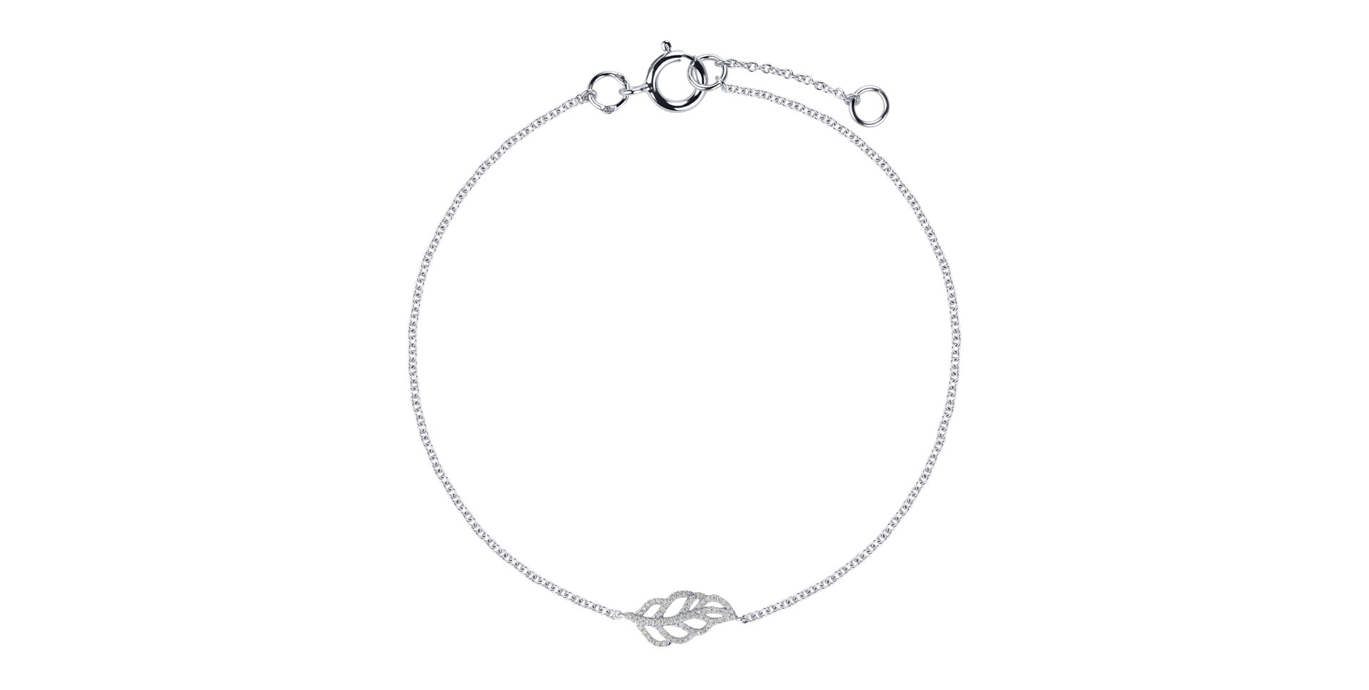 Diamond bracelet Diamond Leaf