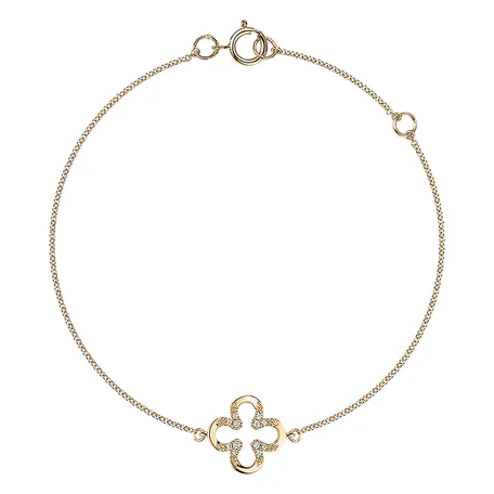 Diamond bracelet Shiny Petals