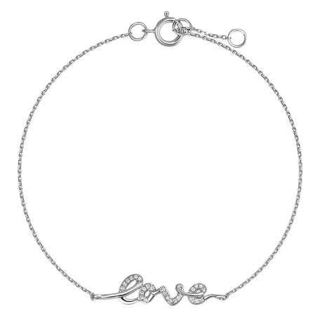 Diamond bracelet Love