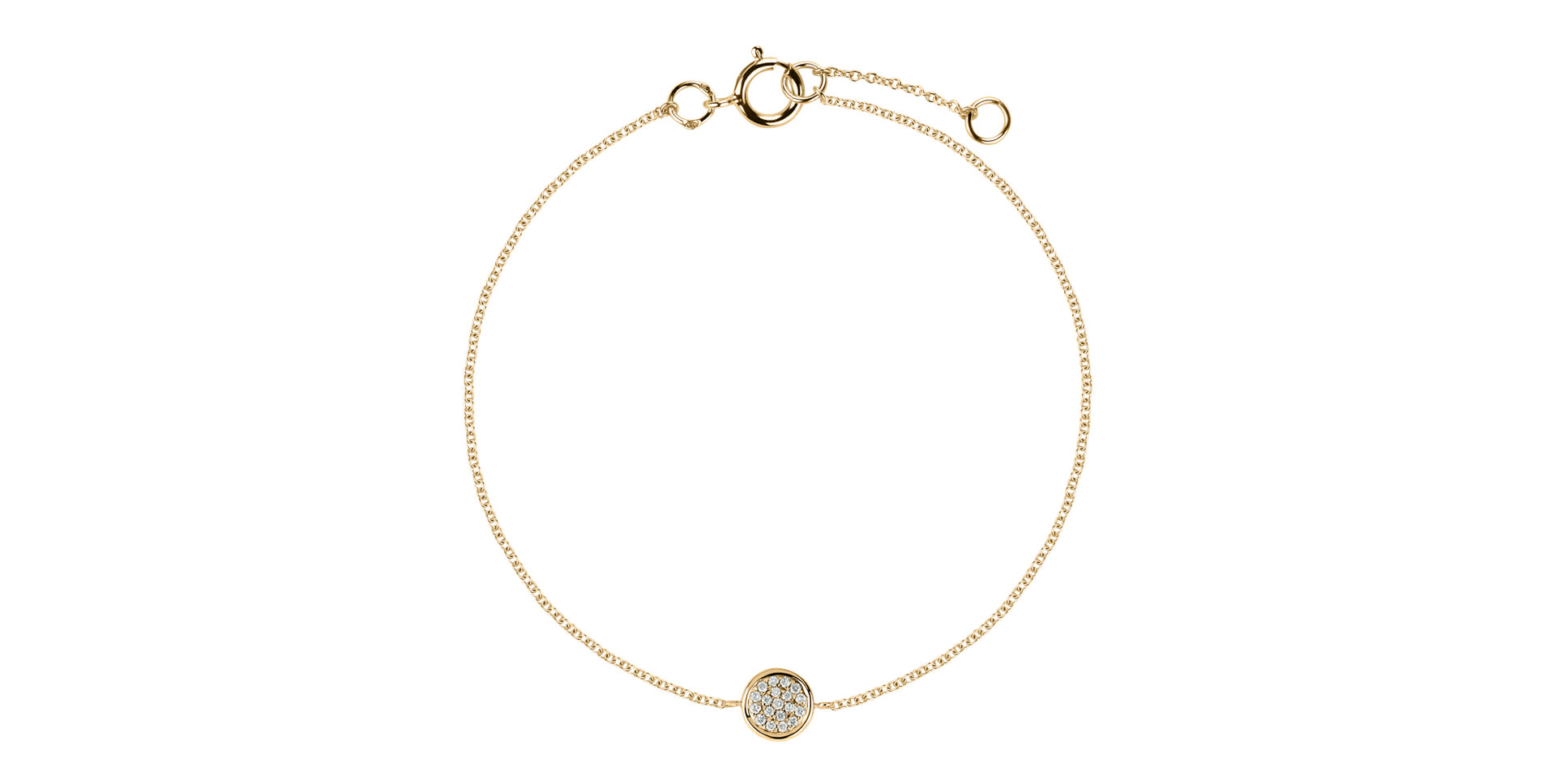 Diamond bracelet Endless Circle