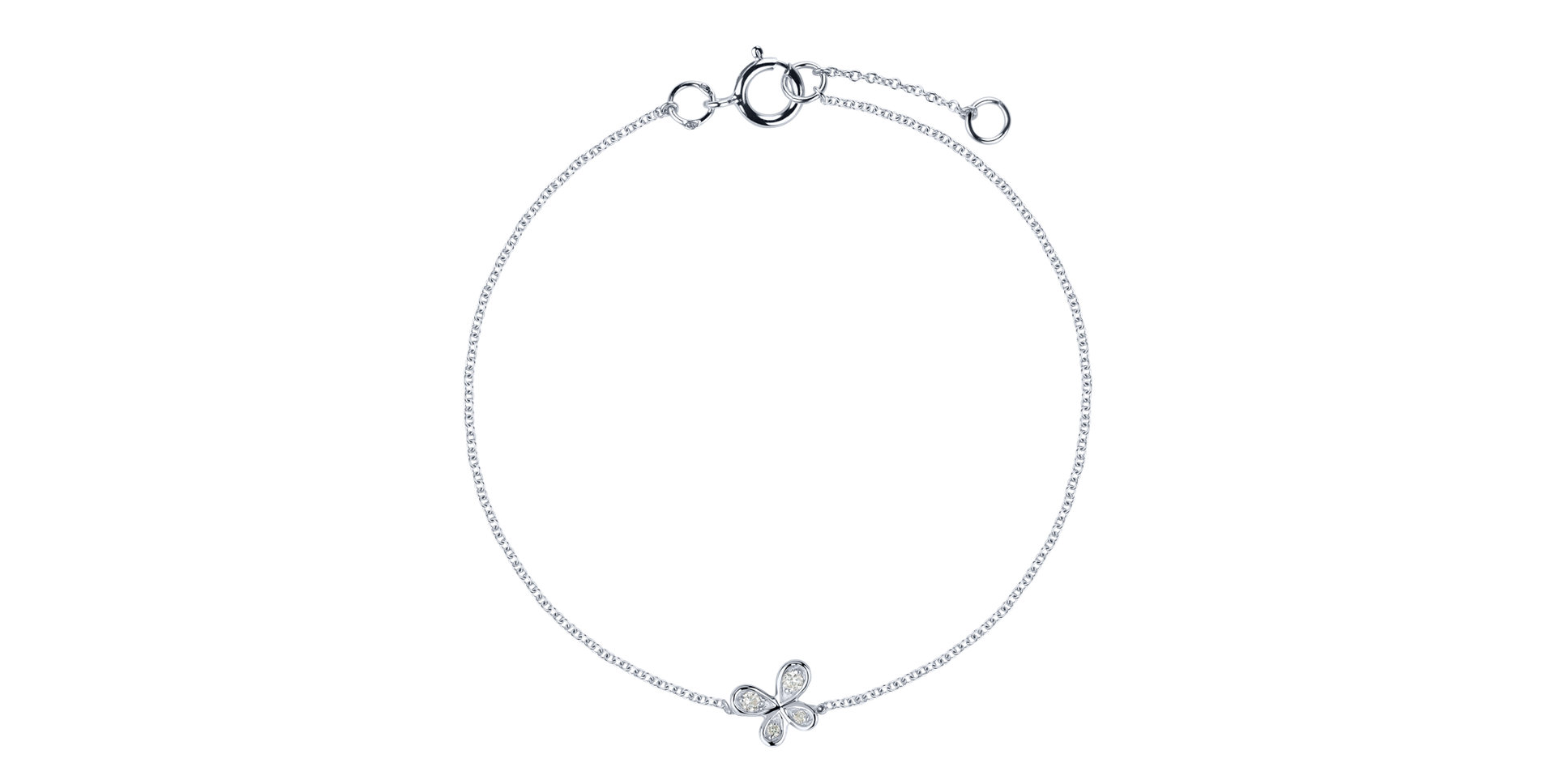 Diamond bracelet Little Butterfly