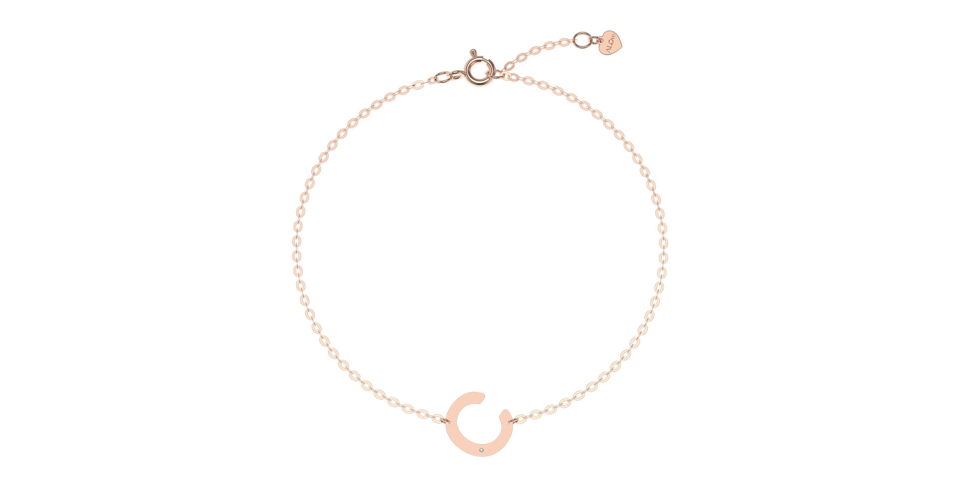 Diamond bracelet Big Line C